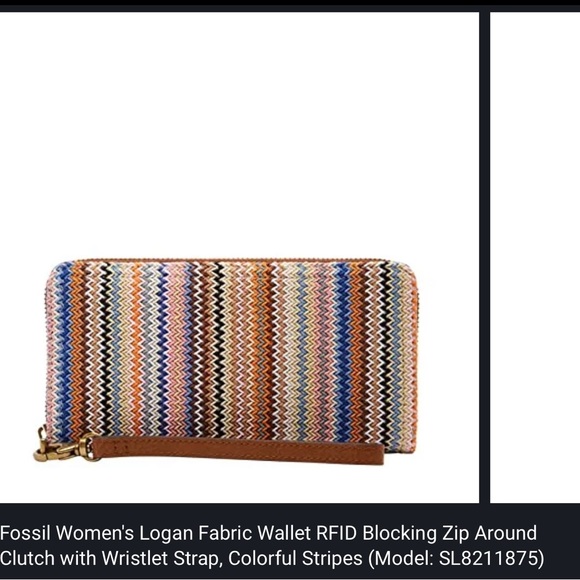 FOSSIL Parker Satchel/Crossbody and wristlet set - Picture 5 of 16